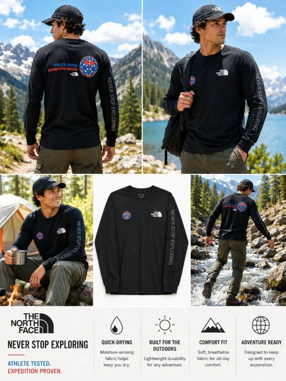 The North Face IC International Competition Rare Tee Large